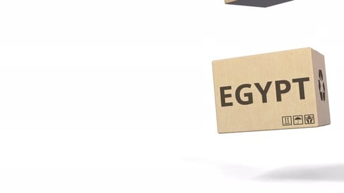 PRODUCT OF EGYPT Text on Cartons