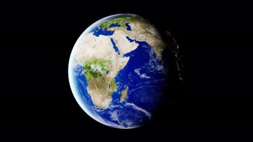 Earth Rotation Loop 4K