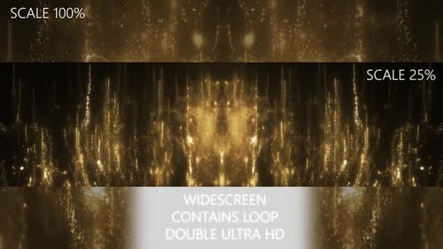 Gold Explosion Particles