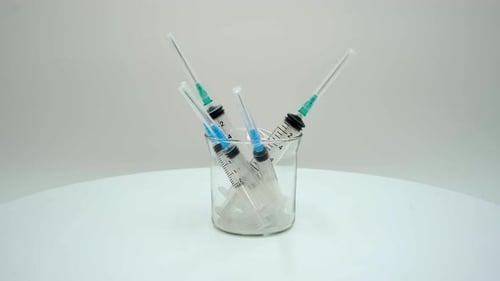 Medizinische Spritze