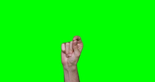 Hand making symbol