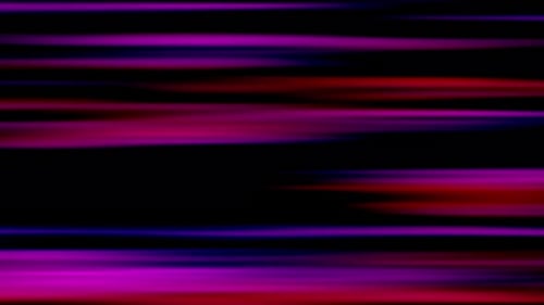 Vibrant Abstract Fluid Light Streaks Loop Background