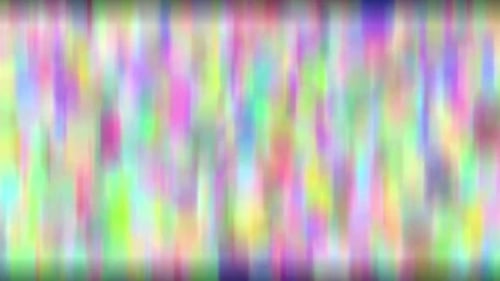 Seamless Loop of Abstract Colorful Vertical Light Streaks