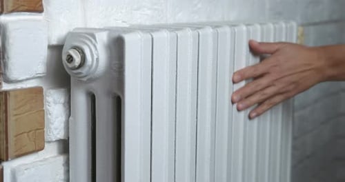 Touch hot radiator.