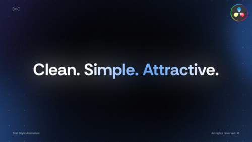 Text Style Animation \ DR