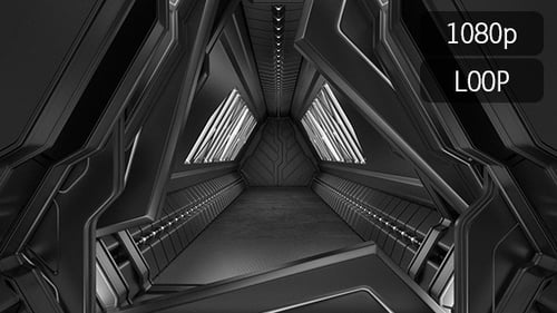 Sci Fi Tunnel Loop