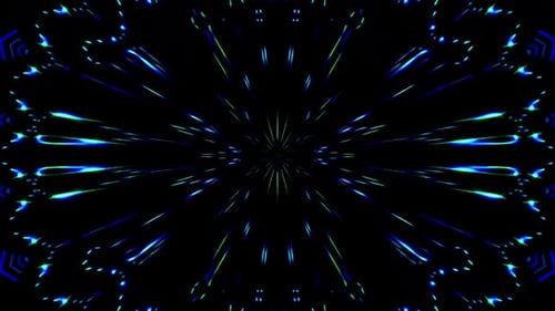 Abstract background 3D liquid lines in a multicolor texture. Fluid with blue reflection