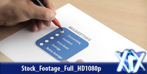 Formular zur Marketingbewertung