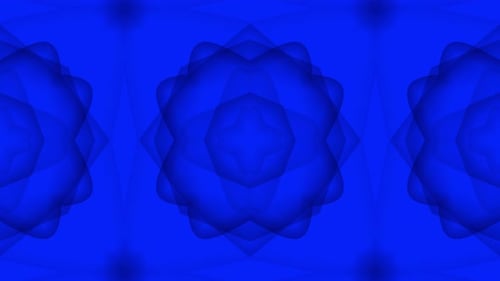 Geometrischer abstrakter blauer Hintergrund