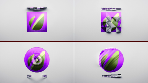 Classic Logo Reveal 4x1 Pack