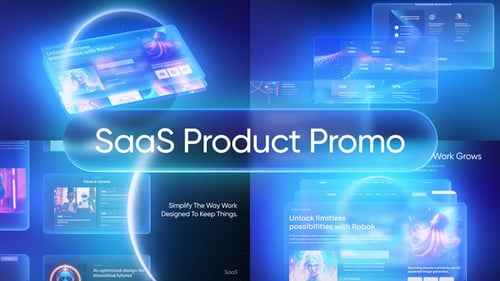 AI SaaS Digital Product Website Intro