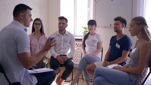 Young Adults Group Meeting Indoors