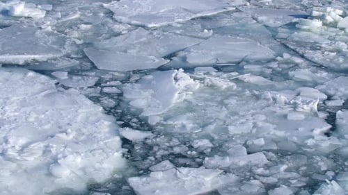 ice in the sea, ice background