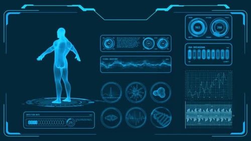 Medical HUD Animation 02