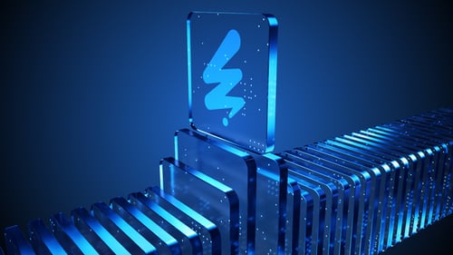 Crystal Glass Logo Reveal