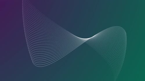 Fluid Abstract Wavy Lines Background Loop
