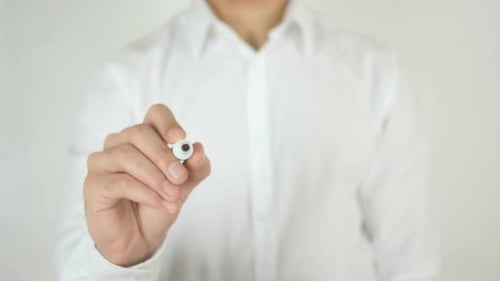 Writing Domain With Black Marker