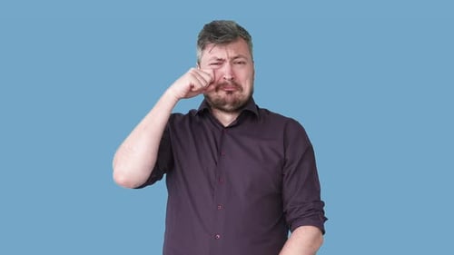 Whining Man Failure Disappointment Crying Gif Loop