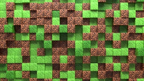 3D-Schleife abstrakte Würfel