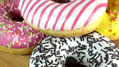 Rotating donuts