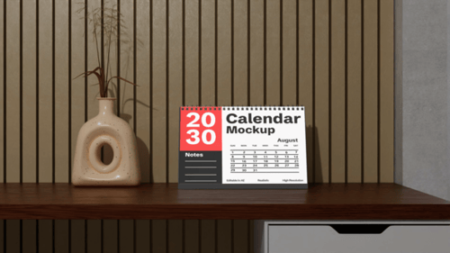 Calendar Mockup