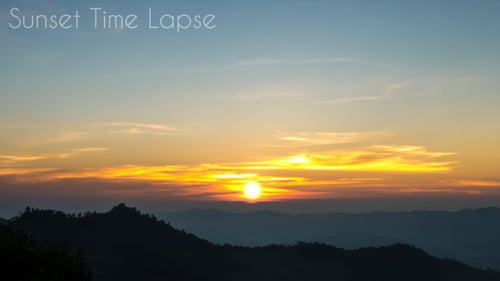 Sunset Time Lapse