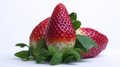 Frische reife Erdbeeren 21