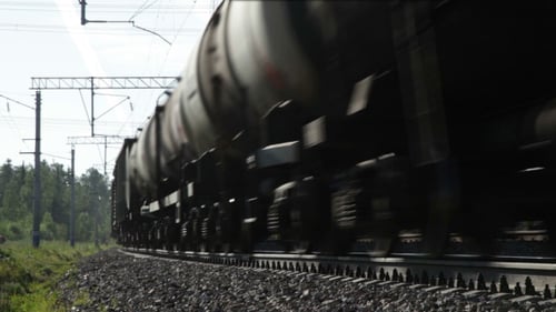 Freight Train in Motion, Ground Shaking