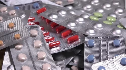 Drugs Pills Medication Medical Waste - Slider shot 4K