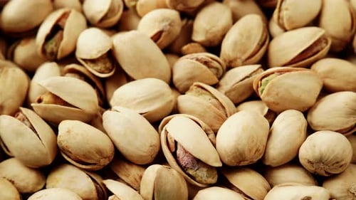 Pistachio Nuts Close-Up