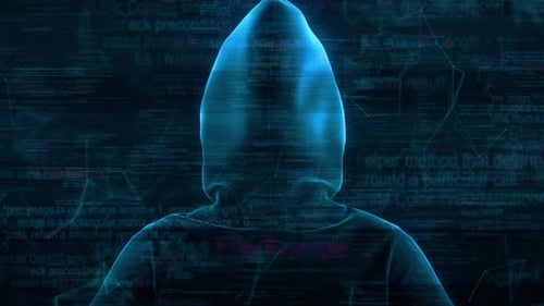 Anonymous Hacker In Hoodie 4k