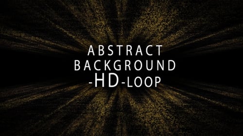 Golden Particle Energy Ray Digital Background