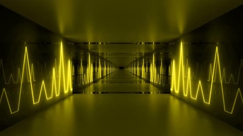 4K-Schleife im gelben