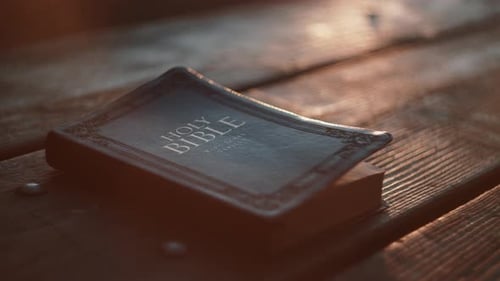 Bible On The Altar 4K