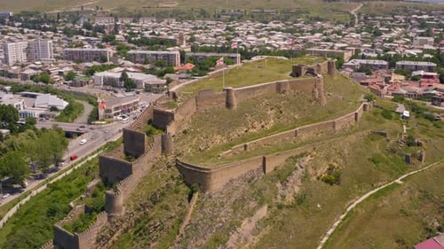 Aerial View of Gori Fortress