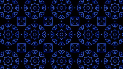 Fondo de patrón transparente geométrico azul abstracto