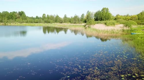 Beautiful Landscape Of Lake Moshno 15