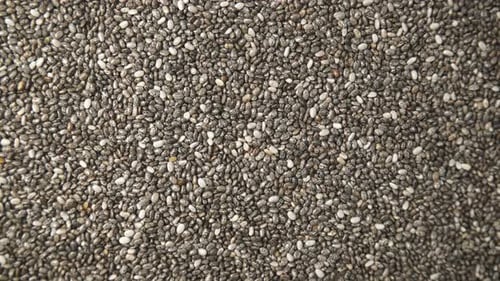 Chia Seeds as Background