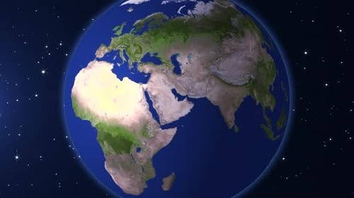 Carte de l'Euroasie HD