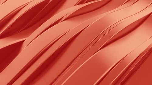 Roter Wellenlinien-Hintergrund