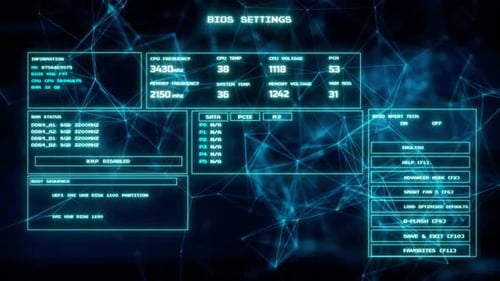 Representation Of Computer Bios— Basic Input Output V1 4k