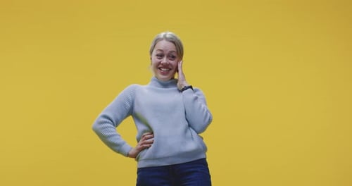 Young Woman Laughing