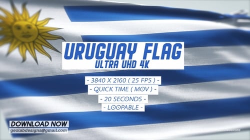 Uruguay - Ultra UHD 4K Loopable