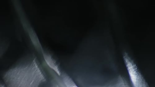 Abstract Light Patterns Against Dark Background