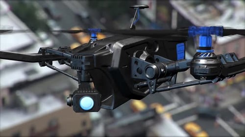 Aerial Drone Loop D8