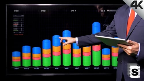 Business Data Analysis with Interactive Touch Screen