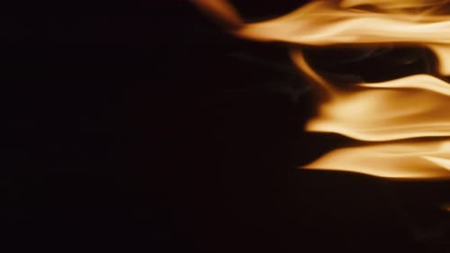 Fire Flame Texture Closeup