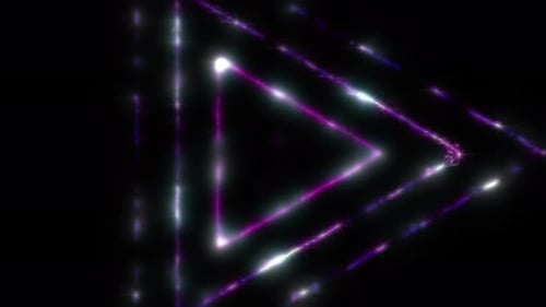 Dezente Dreieck-VJ-Schleife