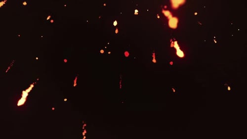 Fire Fall Background Loop