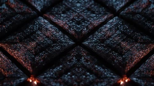 Fractals Cubes Background